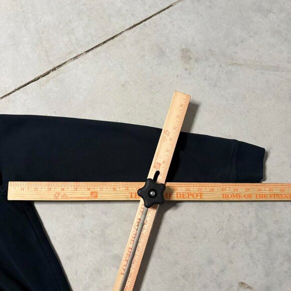 Nike Club Pullover Hoodie Black with White Swoosh Men's Size Medium - Picture 5 of 5